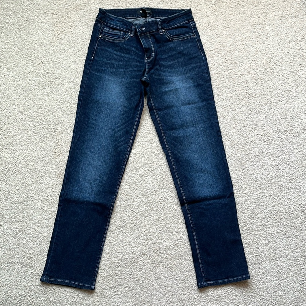 WHBM straight leg crop jeans - size 4